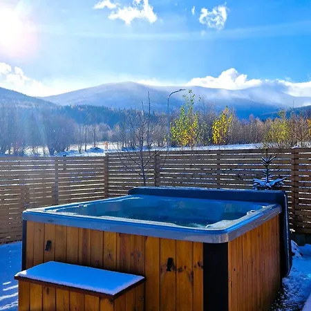 Widokowo - Z Widokiem Na Sniezke Z Jacuzzi I Sauna בקתה *