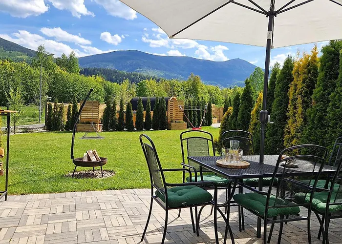 샬레 Widokowo - Z Widokiem Na Sniezke Z Jacuzzi I Sauna 카르파츠