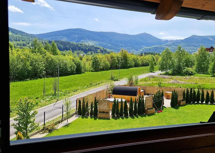 Chalet Widokowo - Z Widokiem Na Sniezke Z Jacuzzi I Sauna